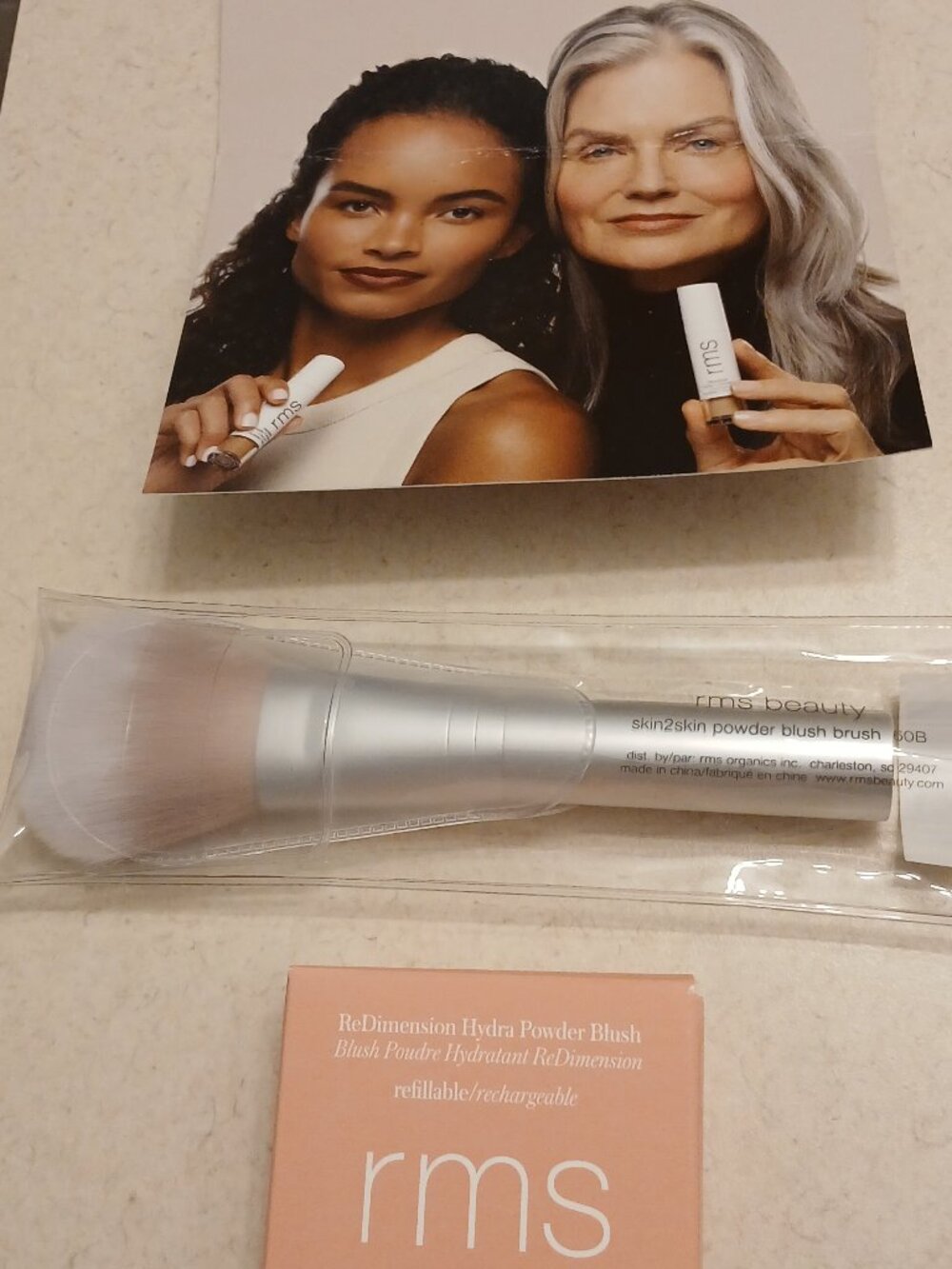 Re-Dimension Hydra Powder Refillable Blush w/Brush